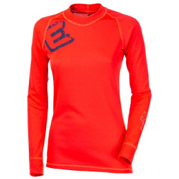 Дамска функционална блуза Progress Triko DF NDRZ Print "E" potisk червен Red