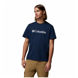 Мъжка тениска Columbia CSC Basic Logo™ Tee тъмно син Collegiate Navy, Gem Columbia