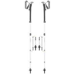 Туристически щеки Leki Micro Vario Carbon Lady AS черен WhiteLightanthraciteSilver