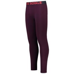 Мъжки дълги долни гаши Mons Royale Olympus Legging лилав Wine/Iron