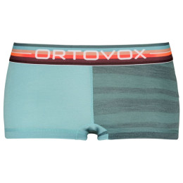 Дамски функционални панталони Ortovox 185 Rock'N'Wool Hot Pants W сив arctic grey