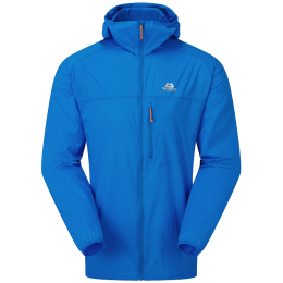 Мъжка ветровка Mountain Equipment Aerofoil Hooded Jacket син Atlantic Blue
