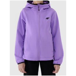 Детско яке 4F Softshell jacket F373 лилав VIOLET