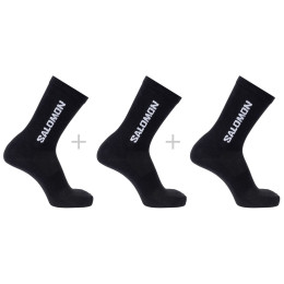 Чорапи Salomon Everyday Lite Crew 3-Pack черен Black