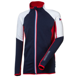 Детски функционален суичър Progress Republico Junior син/червен/бял