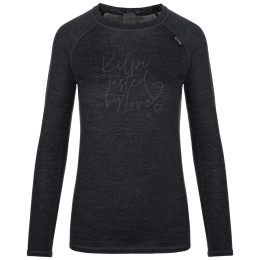 Дамска функционална тениска Kilpi Mavora Top-W черен