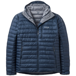 Мъжко яке Rab Microlight Alpine Down Hoody син Galaxy Blue