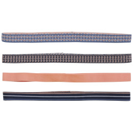 Ленти за коса Kari Traa Sigrun Headband 4pk син Nava