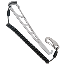 Инструмент за изваждане на клеми Wild Country Pro Key With Leash сребърен
