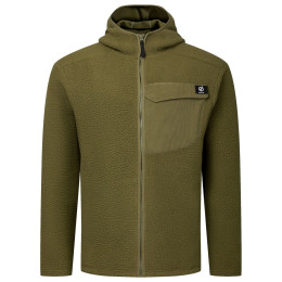 Мъжки суитшърт Dare 2b Firn Hooded Borg Fleece зелен MartiniOlive