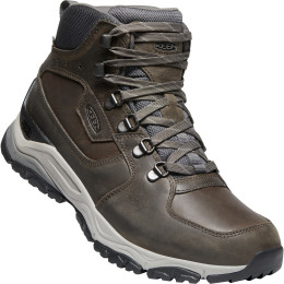 Мъжки туристически обувки Keen Innate Leather Mid Wp M кафяв Almond