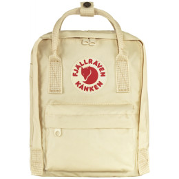 Раница Fjällräven Kanken Mini 7 бяло/червен