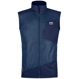Мъжка жилетка Ortovox Trace Windbreaker Vest M син Blue Nunatak