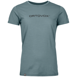 Дамска функционална блуза Ortovox 150 Cool Brand Ts W сив Icy Shore