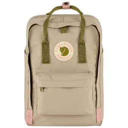 Раница Fjällräven Kånken Koncept Laptop 15" бежов Fossil-Foliage Green