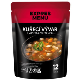 Супа Expres menu Пилешки бульон със зеленчуци (2 порции)