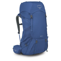 Туристическа раница Osprey Rook 65 син astology blue/blue flame