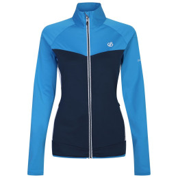 Дамски функционален суитшърт Dare 2b Elation II Core Stretch син/черен Moonlight Denim/Swedish Blue