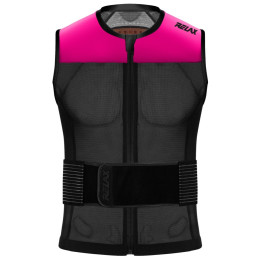 Детска защитна жилетка Relax Speedmaster Evo Jr. черно/розово černá, neon růžová