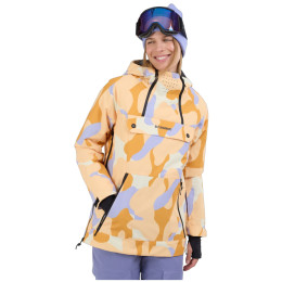 Дамско яке за ски Fundango Fayette ECO Anorak жълт/лилав corn cloud