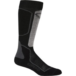 Мъжки 3/4 чорапи Icebreaker Mens Ski+ Light OTC (2018) черен Oil/Black/Silver