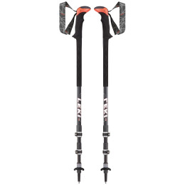 Туристически щеки Leki Sherpa XTG AS червен BlackWhiteFluorescentRed