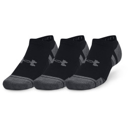 Комплект чорапи Under Armour Performance Cotton 3pk NS черен Black / Black / Pitch Gray