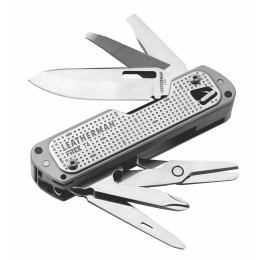 Джобно ножче Leatherman Free T4 (2021) сребърен