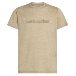 Функционална мъжка тениска Icebreaker M 150 Tech Lite SS Tee IB Stitchline бежов Bay Hthr