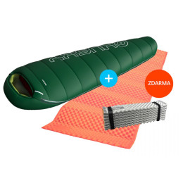 Сет спален чувал Husky Monti -11°C + Akord оранжев