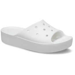 Дамски чехли Crocs Platform slide бял