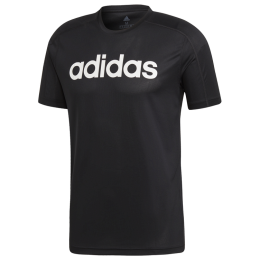 Мъжка тениска Adidas D2M COOL Logo T черен Black