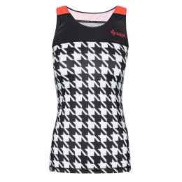 Дамски потник за колоездене Kilpi Vai W бял/черен Whith