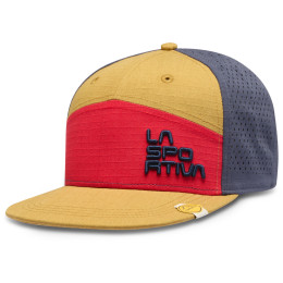 Шапка с козирка La Sportiva Traverse Trucker зелен/червен Night Sky/Jungle