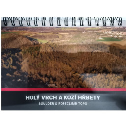 Lezecký průvodce Lukáš Čermák Holý vrch a Kozí hřbety бял