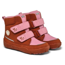 Детски обувки Affenzahn Mid Boot Vegan Comfy Deer розов Deer