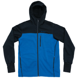 Функционален мъжки суитшърт Devold Explorer Merino Hooded Jkt Man син/черен Royal/Ink