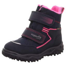Детски зимни ботуши Superfit Husky Blau/Pink син/розов Blau/Pink