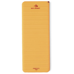 Надуваема постелка Sea to Summit Pursuit Plus - Large Rectangular Wide жълт Zinnia Orange