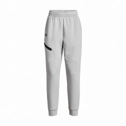 Дамски анцуг Under Armour Unstoppable Flc Jogger светло сив ModGray/Black