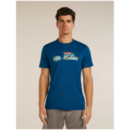 Функционална мъжка тениска Icebreaker Men Merino 150 Tech Lite SS Tee Transportage