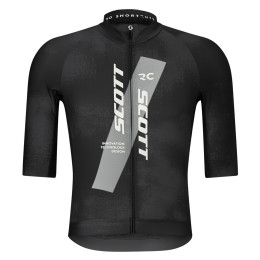 Мъжка колоездачна фланелка Scott Jersey M's RC Pro черен/сив black/white