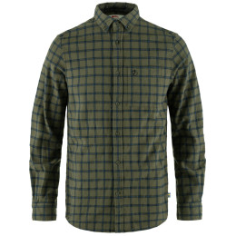Мъжка риза Fjällräven Övik Flannel Shirt M зелен Laurel Green-Indigo Blue