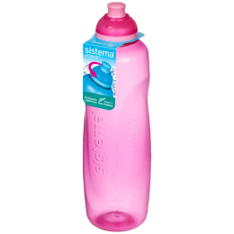 Бутилка Sistema Helix Squeeze Twist ‘n’ Sip 600 ml розов