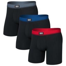 Мъжки боксерки Saxx Essential Cotton Boxer Brief Fly 3Pk