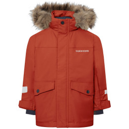 Детско зимно яке Didriksons Bjärven Kids Parka 5 Rust оранжев Rust