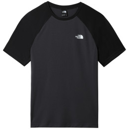 Функционална мъжка тениска  The North Face Tanken Raglan Tee - Eu черен/сив Asphalt Grey/Tnf Black