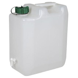 Пластмасова туба Eda Jerrycan 35l бял White