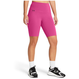 Дамски къси панталони Under Armour Motion Bike Short розов AstroPink/Black