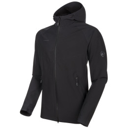 Мъжко яке Mammut Macun SO Hooded Jck. M (2019) черен Black